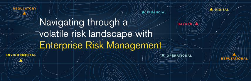 Navigating through a volatile risk landscape with Enterprise Risk Management