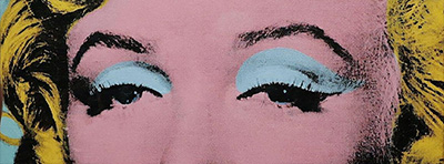 Andy Warhol’s Shot Sage Blue Marilyn (1964)